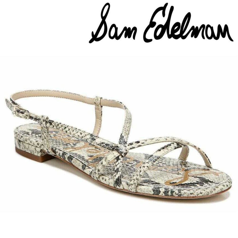 NEW Women's Sam Edelman Teale Sandal, Size 6 and 6.5 M - Beige